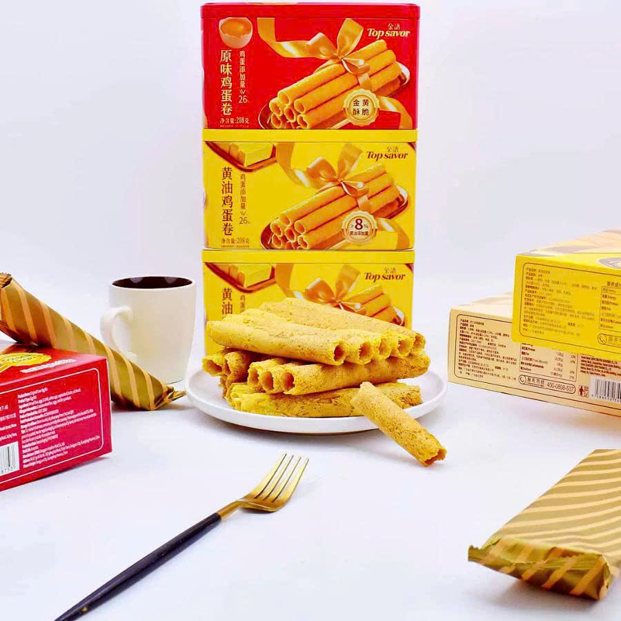 Bánh trứng cuôn Đài Loan